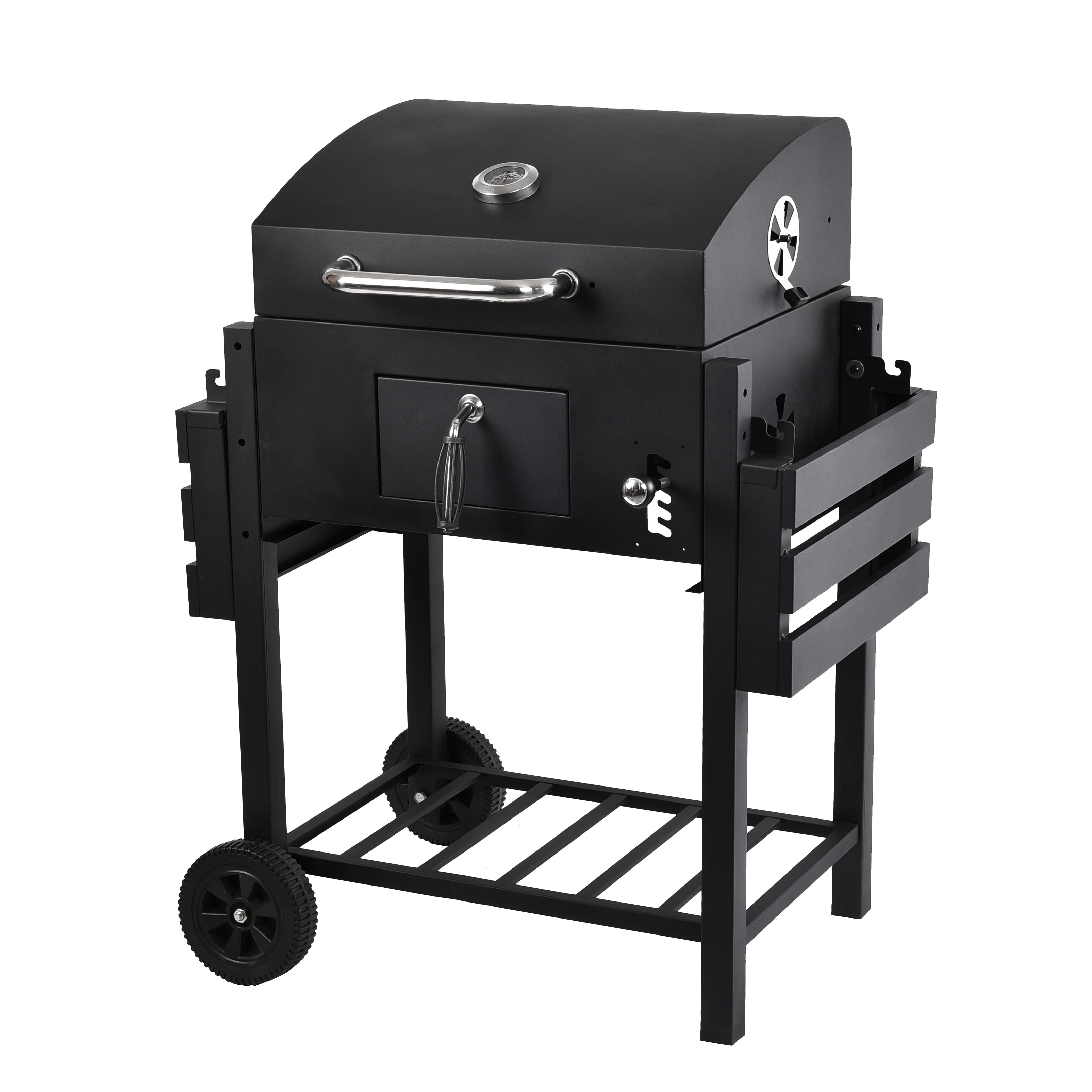 
2021 Exclusive outdoor camping adjustable height portable charcoal bbq grills 