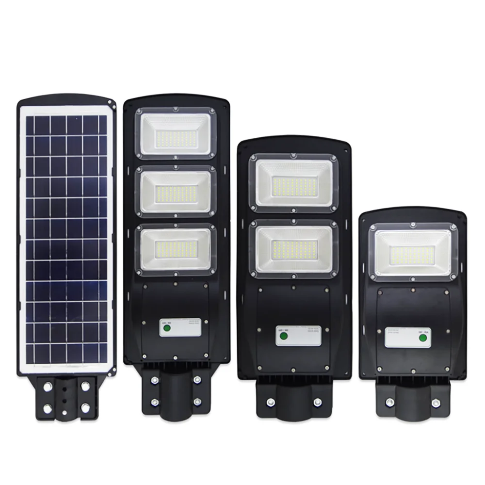 Outdoor Led Solar Street Light Ip65 Waterproof Solar Powered Street Lights With Remote All Die-cast Aluminum Solar Outdoor