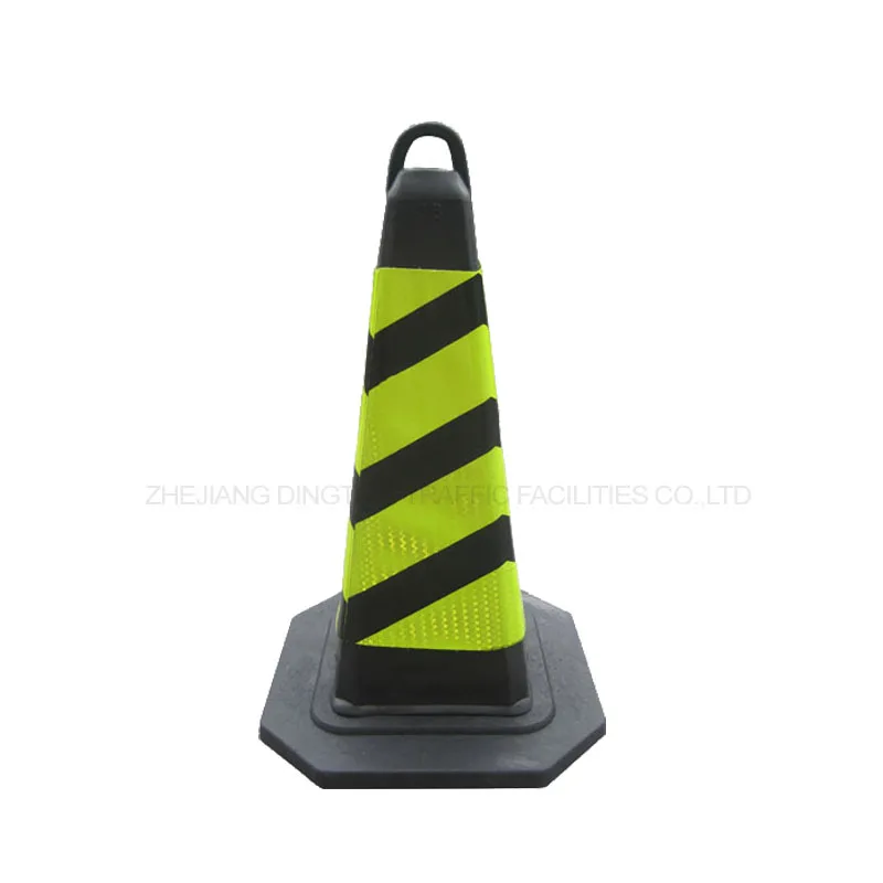 Parking pot road cone  Reflective Sheeting Eva Traffic Square Safety Cone