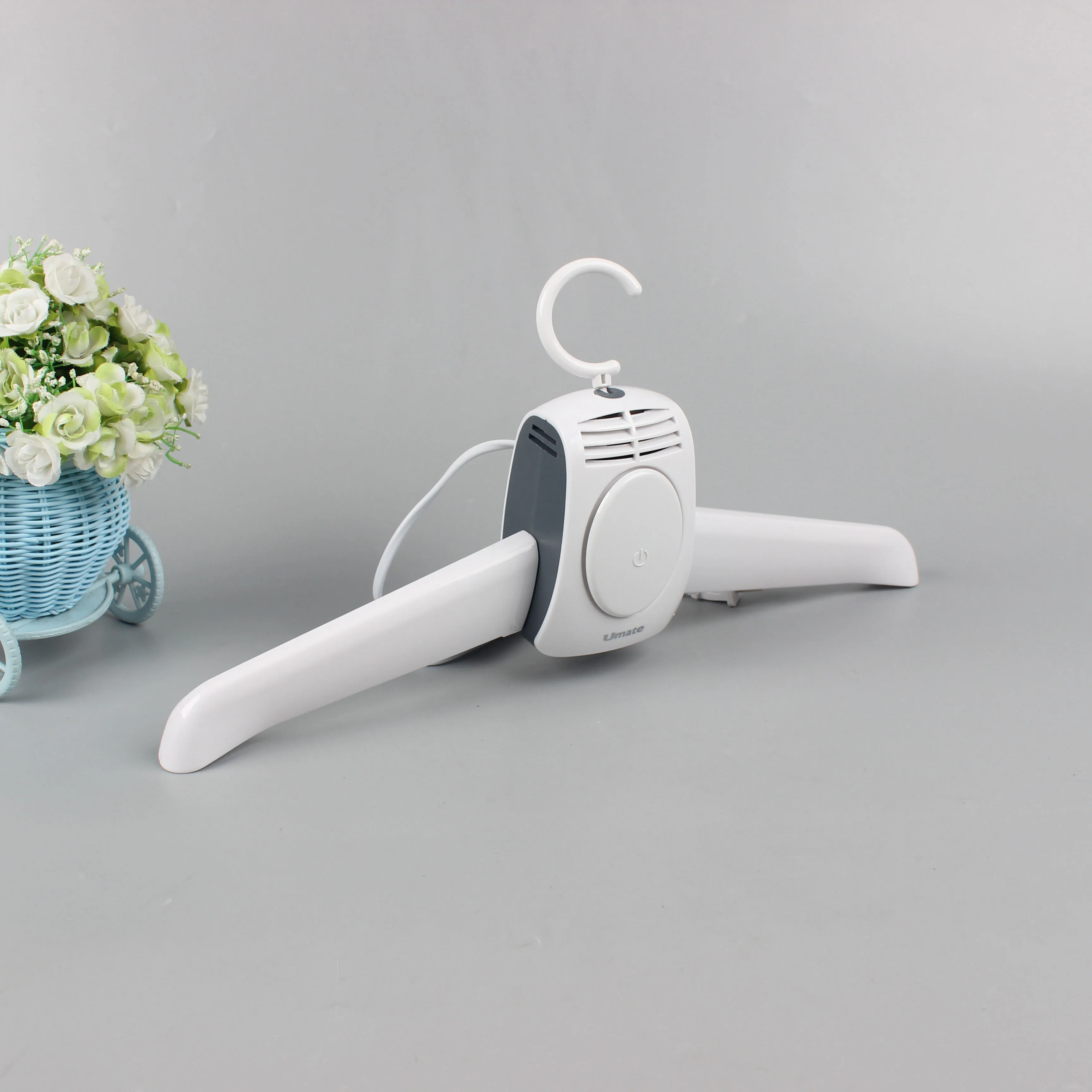 portable electric small clothes dryer rack intelligent hanger folding portable dryer travel clothes dryer