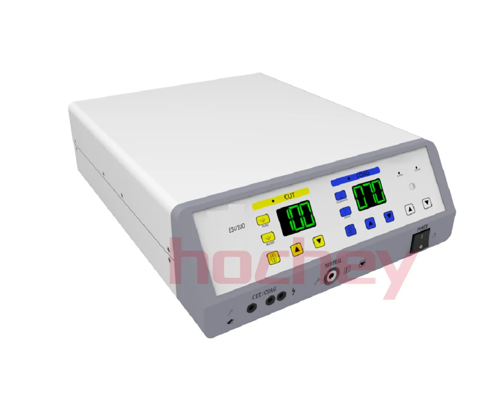 Hochey Medical 100W Electrosurgical Cautery Unit High Frequency Electrosurgery Unit with CE ISO