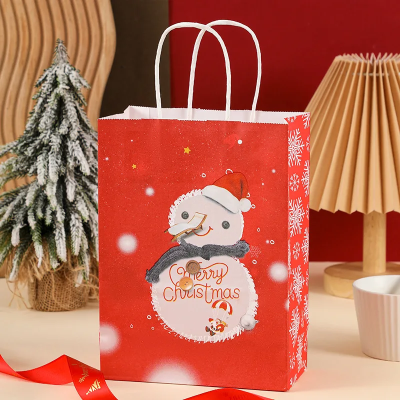 Wholesale Custom Luxury Craft Gift Brown White Packaging De Papel Printed Shopping Bag Kraft Paper Bags With Your Own Logo