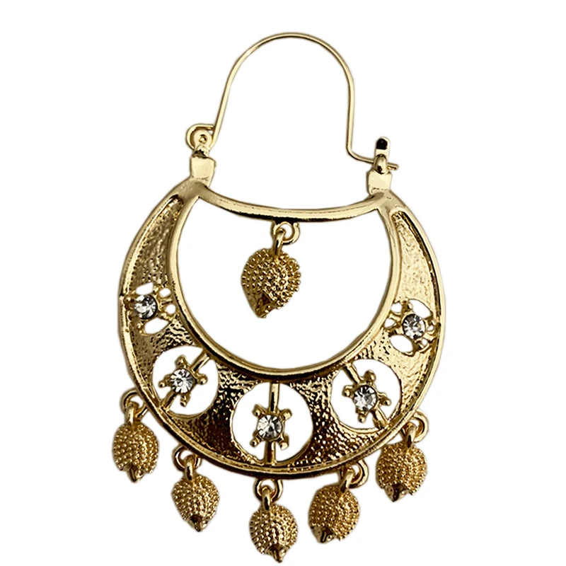 Fashion Golden Drop Earrings for Women Fashion Hedgehog Shape Banquet Jewelry French Hook Dangle Earring Drop Gifts