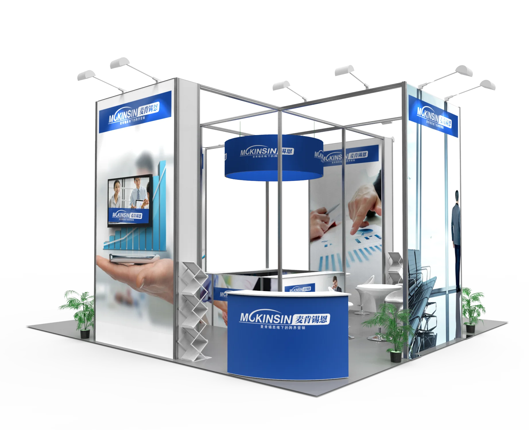 
 Новый тип, алюминиевая портативная модульная полка для выставки на заказ  