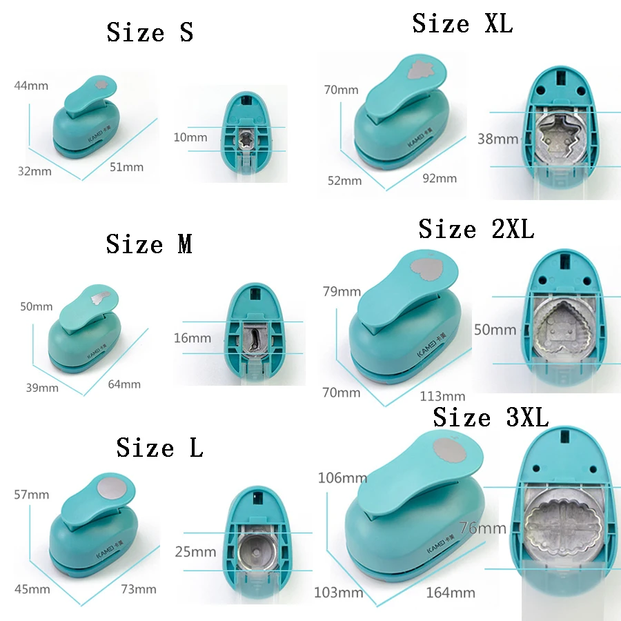 Hot Sale Embosser Toys for Children School Handmade Craft Pater-cut Puncher DIY Tools Embossing Machine Kit