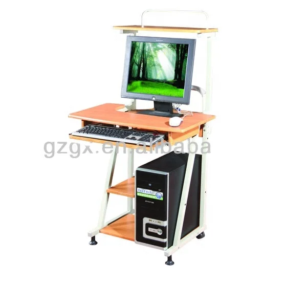 Modern Design Wood Computer Desk Wholesale Multipurpose Workstation for Home Office & School PC Laptop Table Furniture