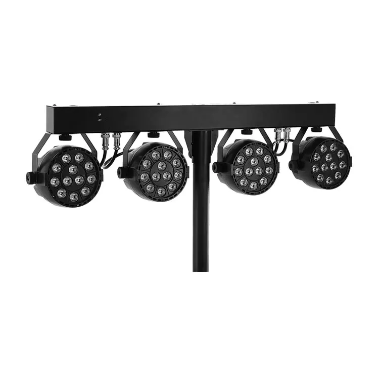 2019 hot sales 60W DMX Can Light Sets  48PCS RGBW Led Par Bar Stage Lighting With Stand