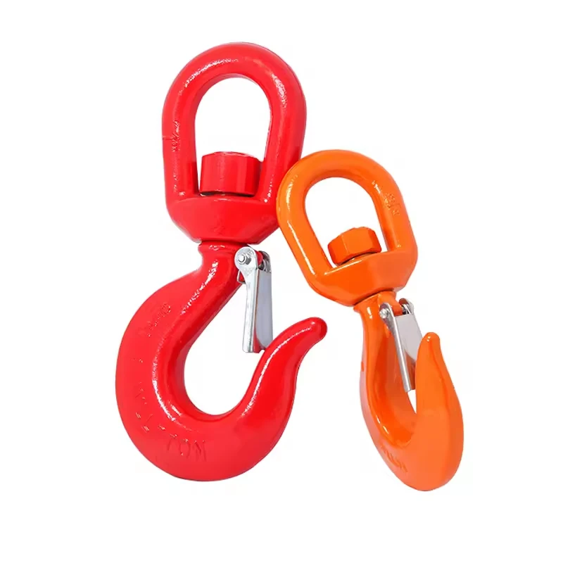 5 Ton Lifting Hoisting Hook Alloy Steel Lifting Swivels Hooks for Lifting Port Transportation