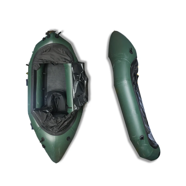 Рафтинг лодка Hovercraft Packraft надувной остров река Packraft с сумкой для переноски