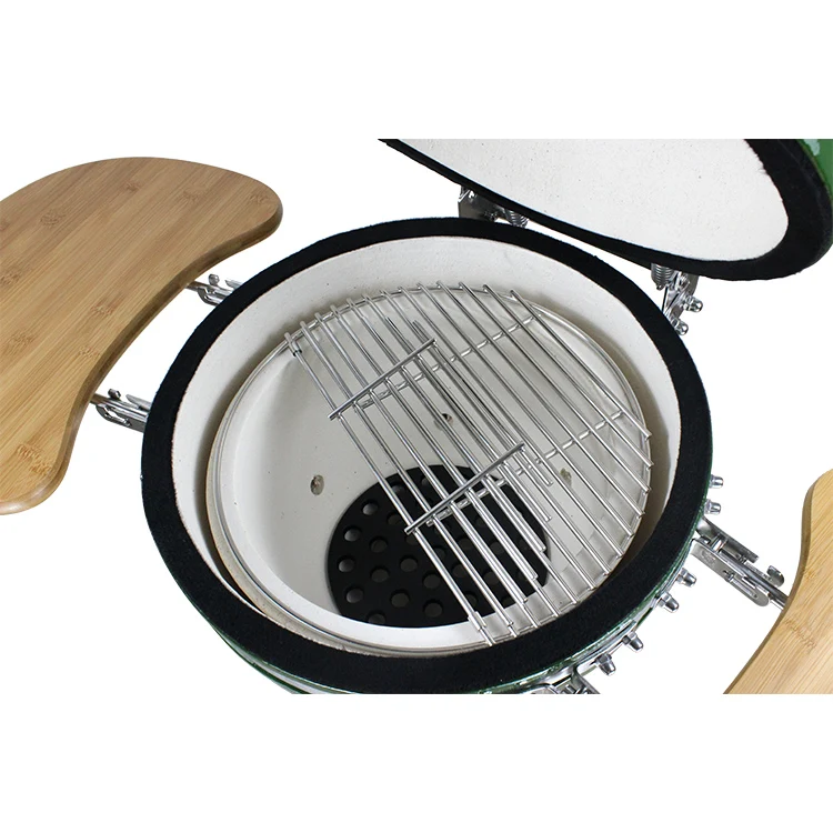 AUPLEX 16' Portable OEM Ceramic Kamado BBQ Smoker Cooking Outdoor Grill Kitchen