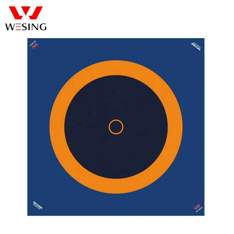 WESING UWW утвержденный на заказ коврик для борьбы, ПВХ кожаный чехол, противоударные коврики для борьбы на продажу