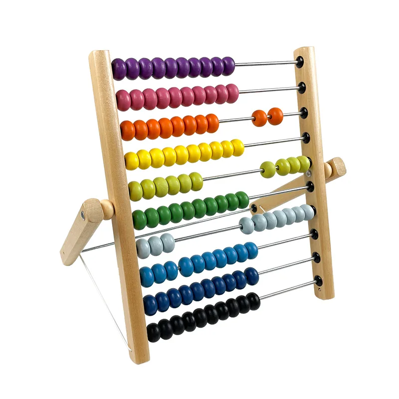 Высококачественные деревянные Абаки классические счетные игрушки Красочные Абаки счетная рамка расчетные бусины рамка детские игрушки