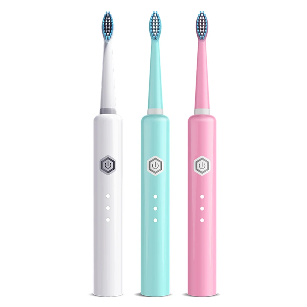 
JS306 Waterproof rechargeable DuPont nylon portable electric toothbrush 
