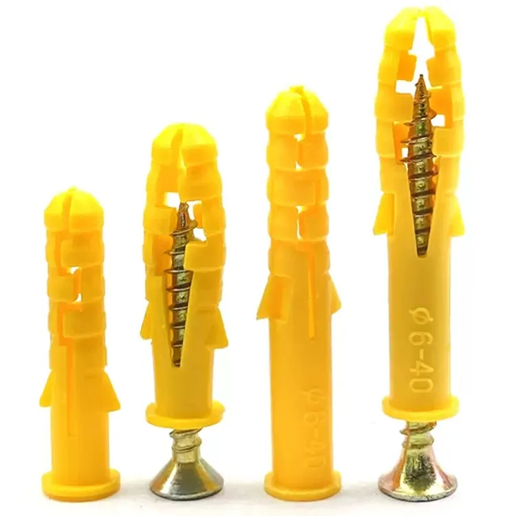 Factory Direct High Quality Self Drilling Drywall Plastic Expansion Anchors Custom Plastic Sleeve Anchor