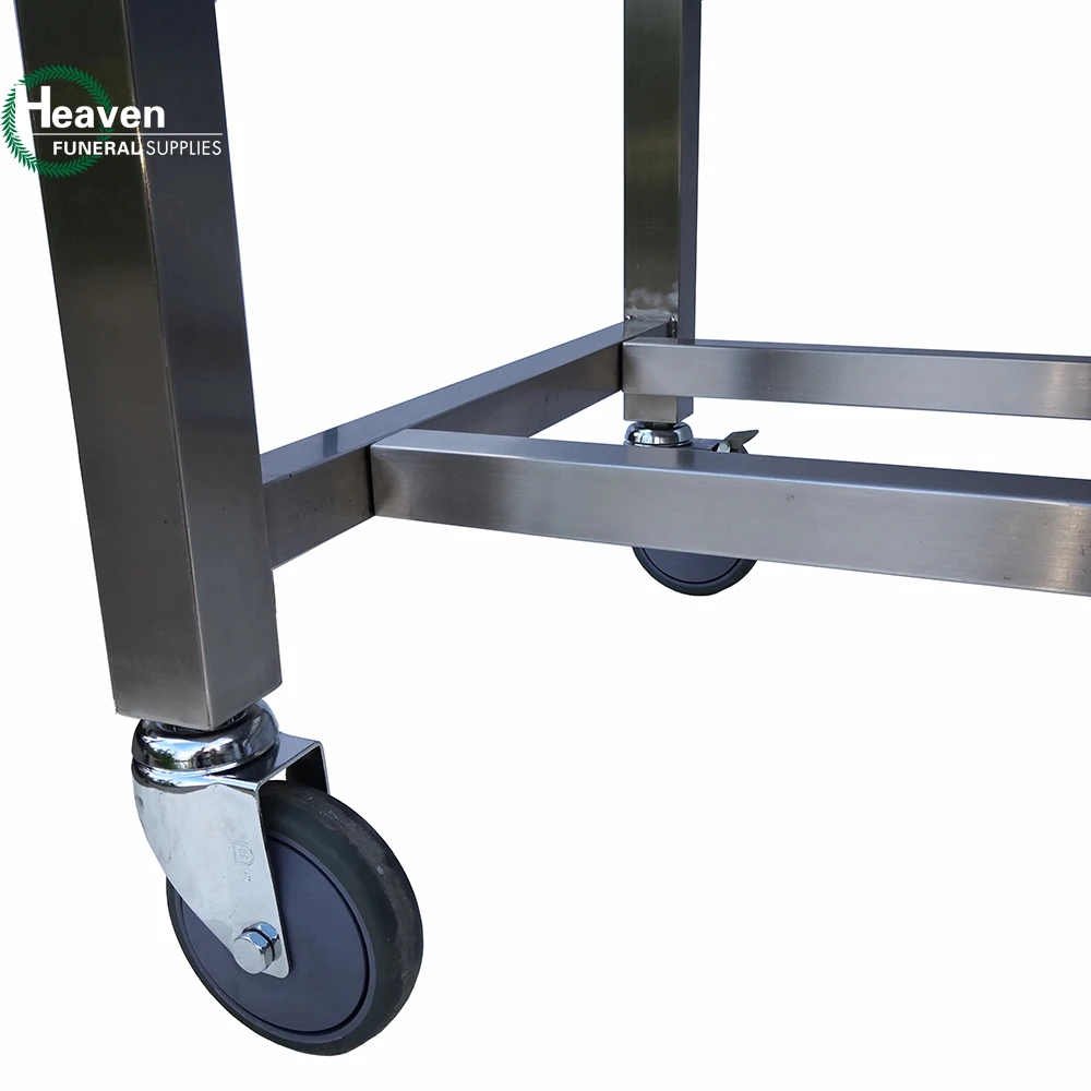 Chinese manufacturer customized logo anatomy dissection table for mortuary