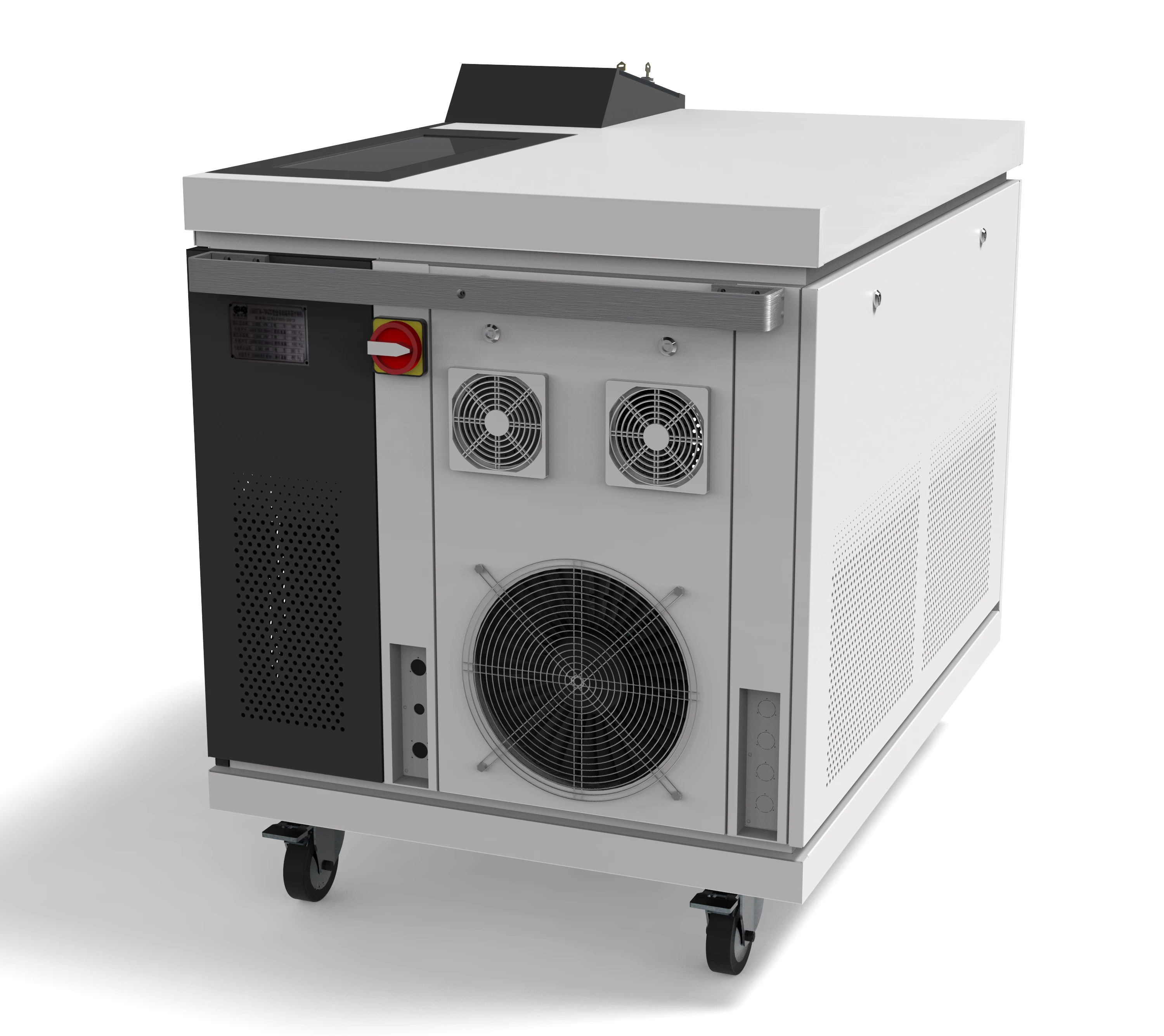 300w 200W 28 inch flight- case fiber laser cleaning machine Maquina de limpieza laser