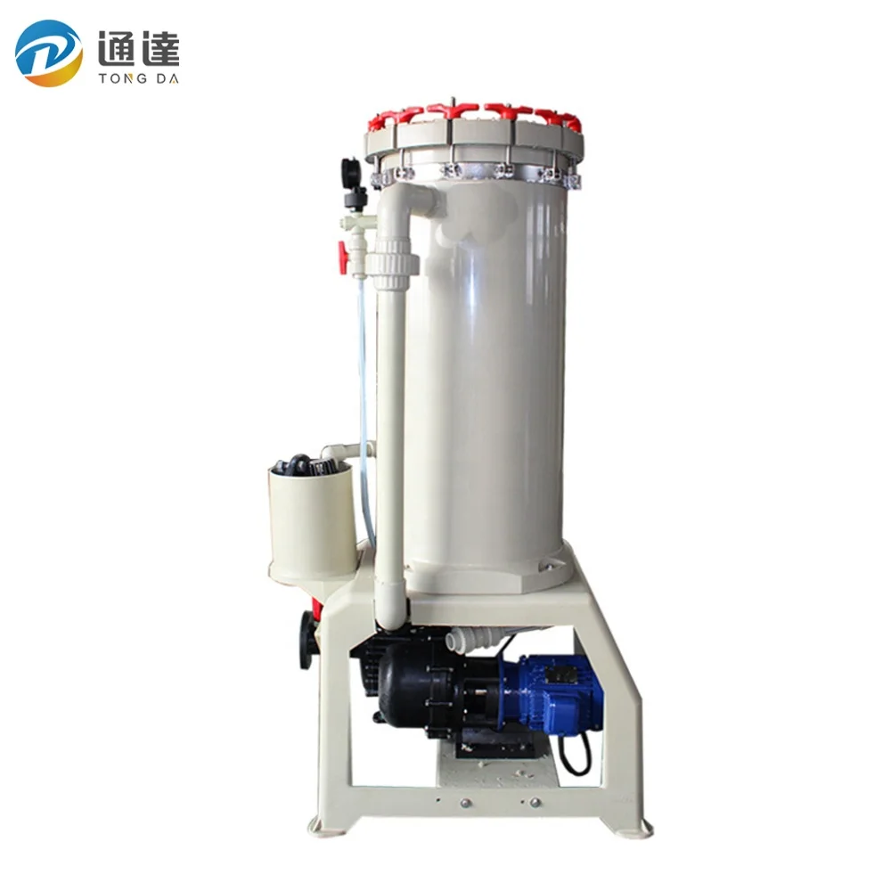 Tongda11 Chemical liquid Water filters systems for chrome plating tank plate electroplating line