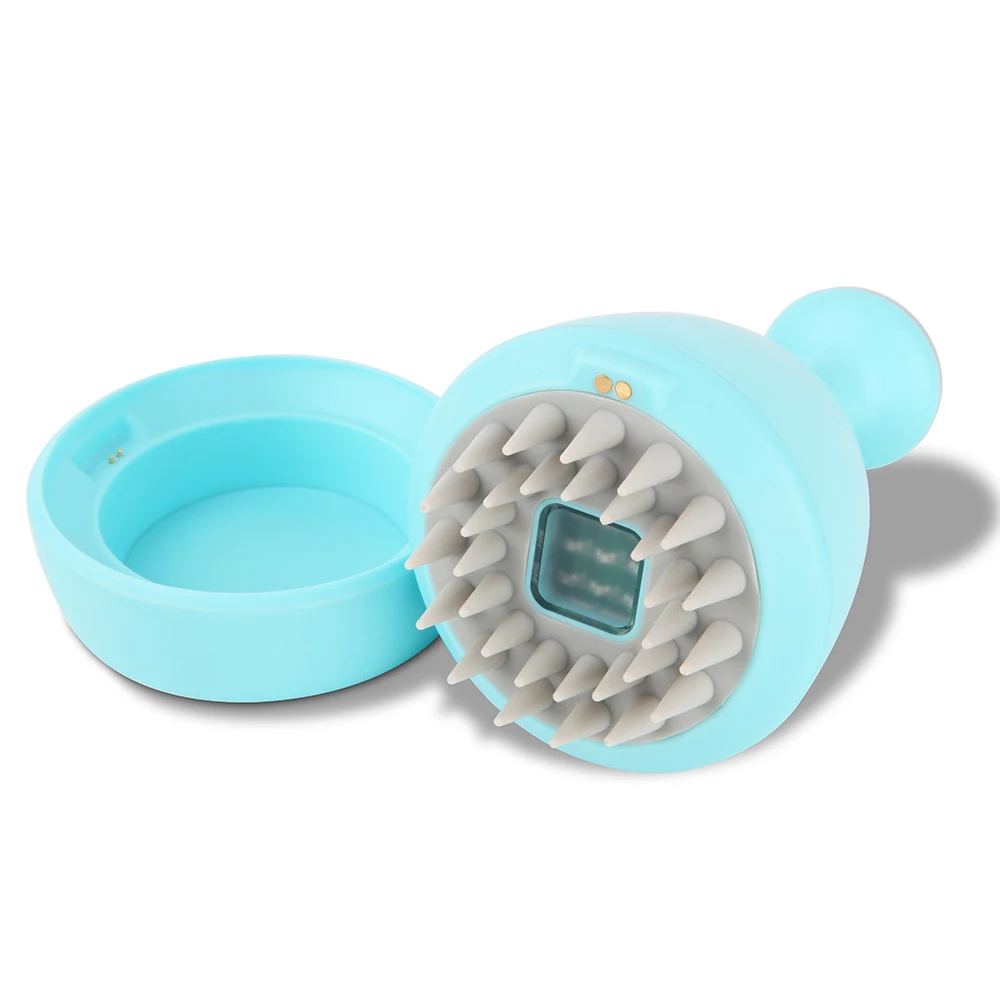 Электрический массажер для головы и кровообращения, портативный подарок для головы, массажер для снятия стресса для мышц, плеч и икр