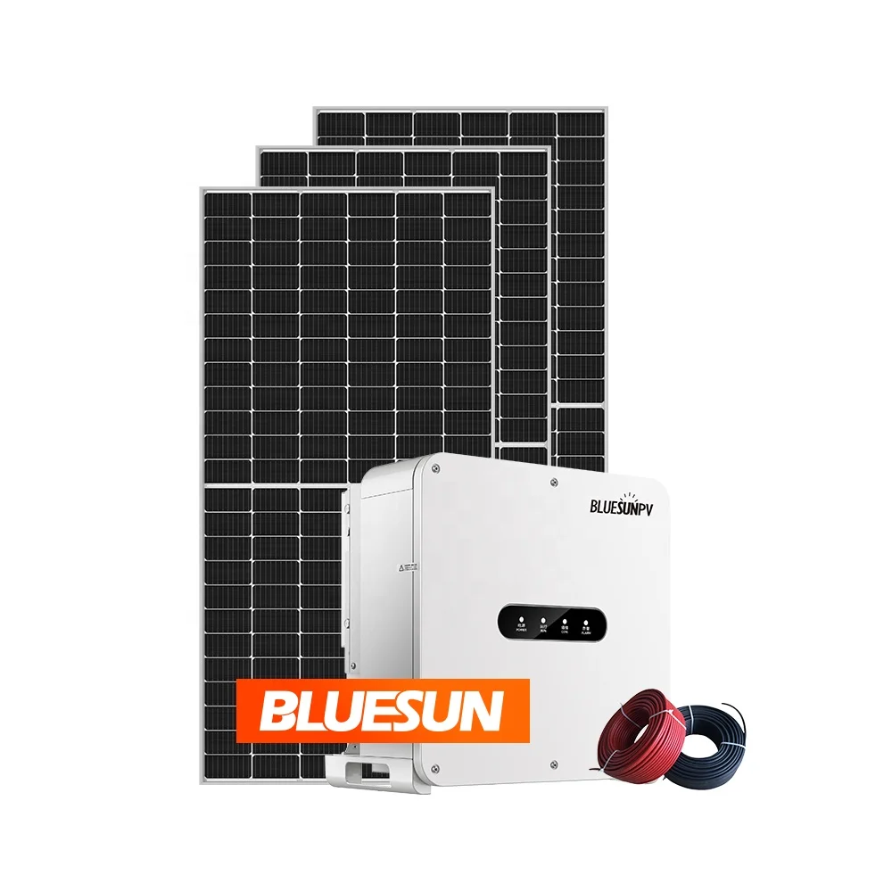Горячая Распродажа Bluesun солнечных систем в комплекте 10kw 15kw 20kw 30К на сетке 10 кВт Солнечная панель системы 30kw сетки галстук инвертора солнечной системы для дома