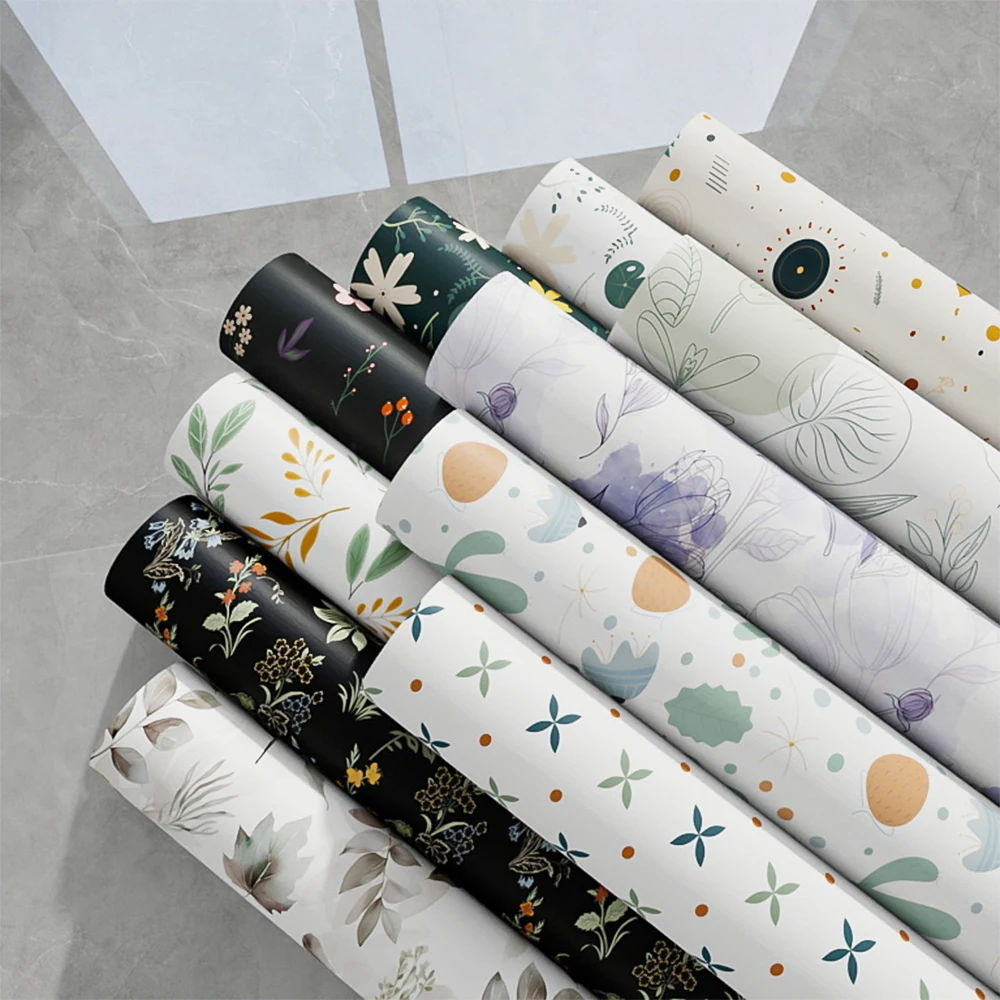 DUUEIHHUER Modern Self-Adhesive 3D Green Leaf Wall Sticker Stock Waterproof Peel-Off Wallpaper for Soundproof Apartments