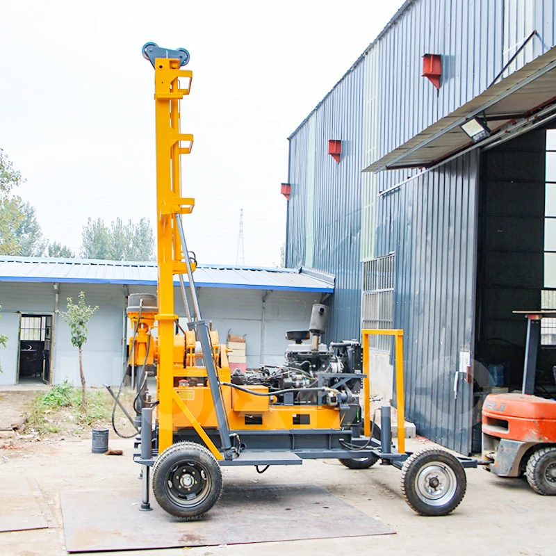 XY-3 model core dth mobile wireline drilling rig