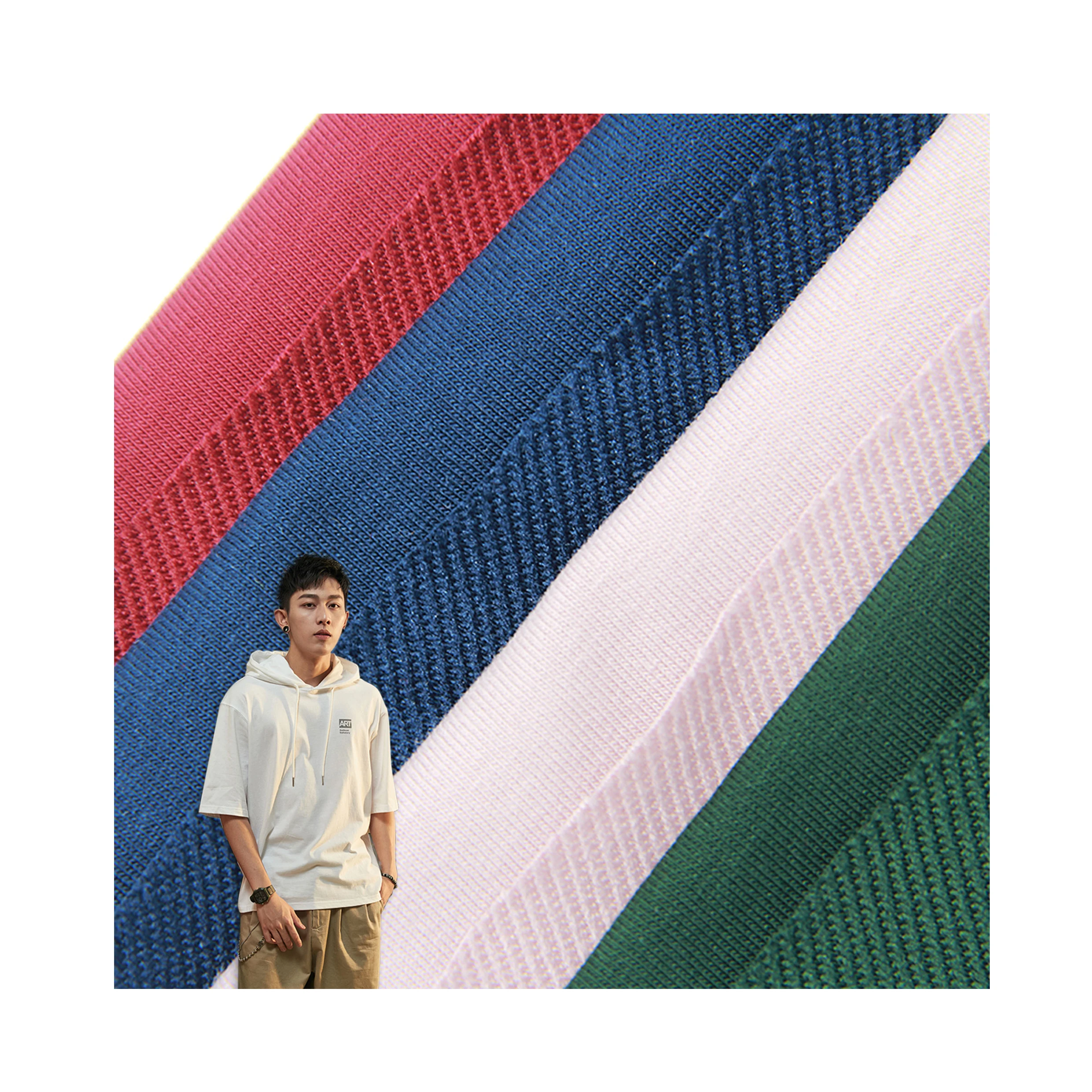 Four Seasons Material Clothes Fabric Multi Colors Options Wholesale Price Direct Contact Knitted Fabric Manufacturer