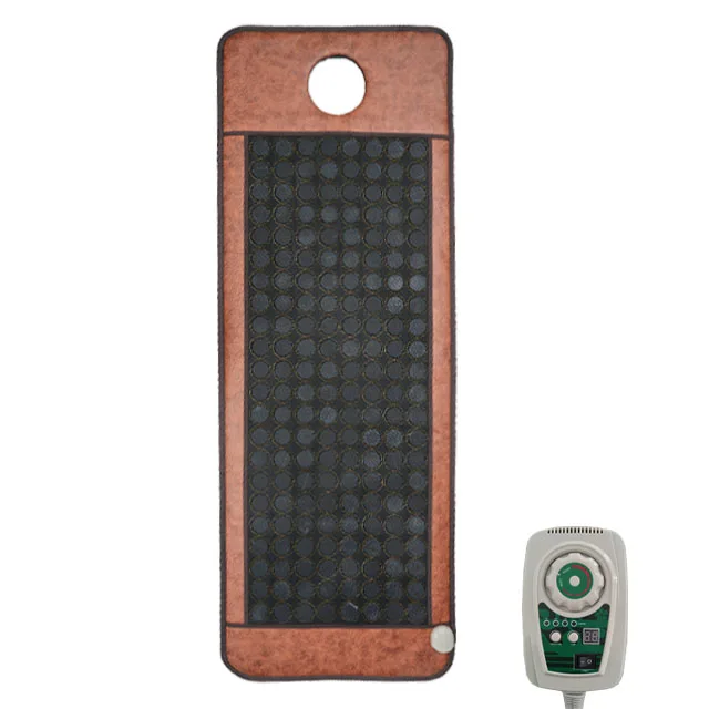 Stone needle heated mattress Jade Tomalin far infrared treatment bed head with hole massage treatment whole body pemf