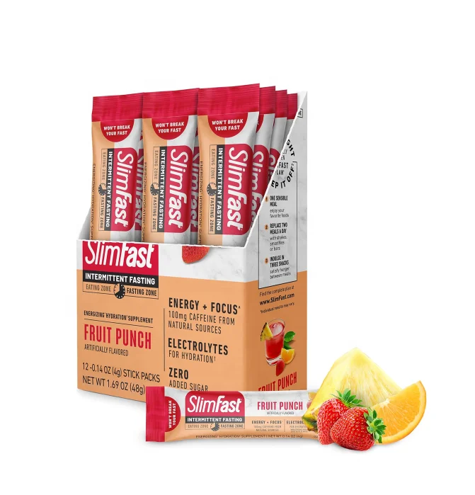 Оптовая продажа тонкая быстрая замена порошка напиток с черничным ароматом порошок для похудения повышение энергии Детокс Поддержка здоровья кишечника