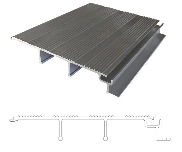 Custom CNC machined 6061 T6 aluminium profile for boating mast / orange anodizing aluminium extrusion for hydrofoil kiteboarding