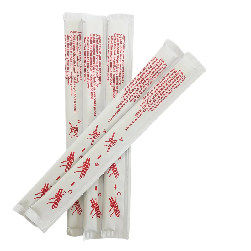 Factory Supply 9.3 Inch Japanese Chopsticks Bamboo Disposable Round Chopsticks Set