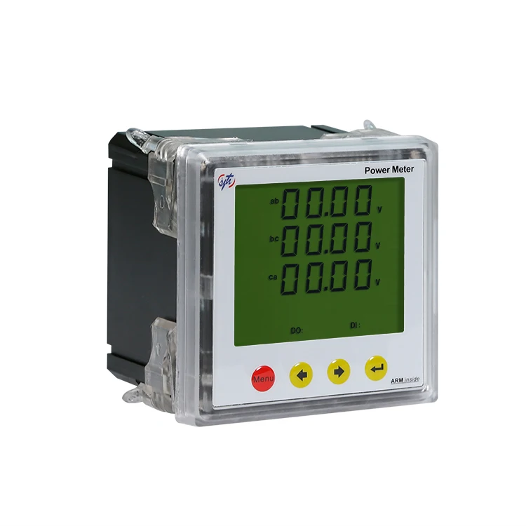 New Design Wholesale Price LCD display digital panel AC three-phase voltage meter three-phase board combination meter