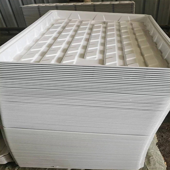 Tidal Tray Seedling Bed ABS Panel Greenhouse Shed Three-Dimensional Mobile Nursery Tray for Orchid Flower Seedling