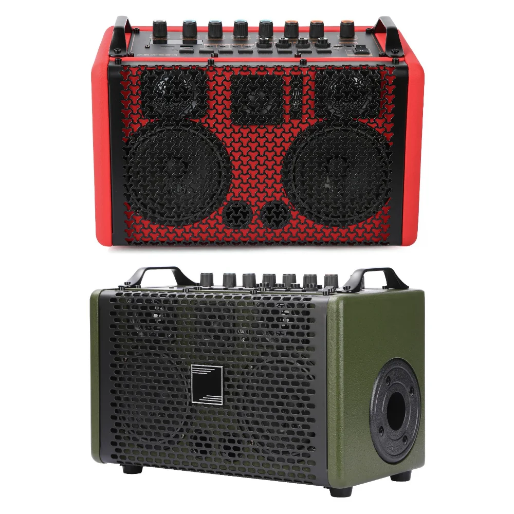 80-watt active speaker with microphone + remote control set, supports wireless signal connection of multiple speakers