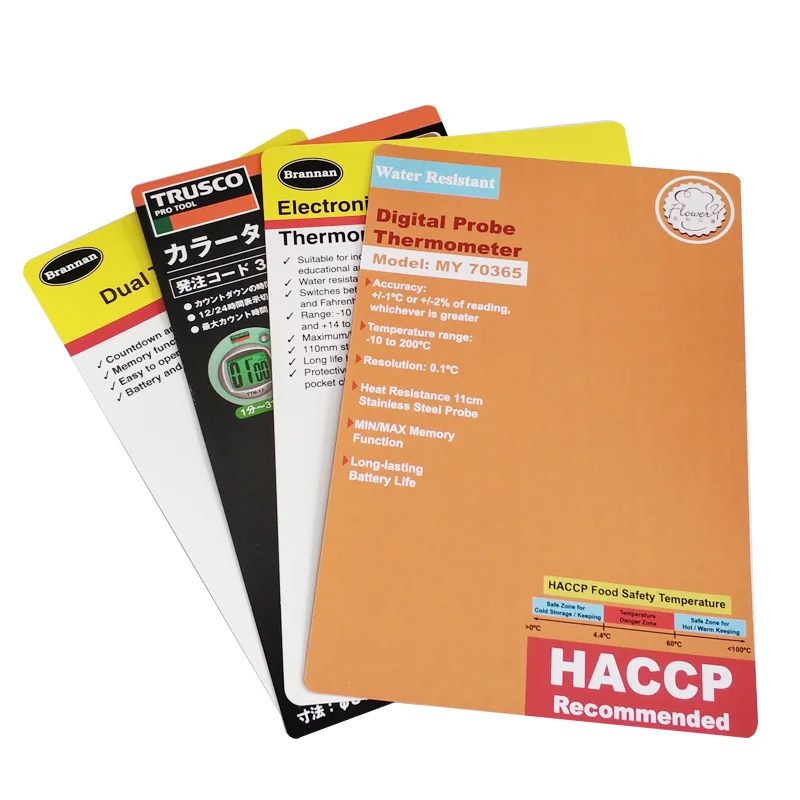 Пользовательские бумажные карты продукта брошюра руководство по эксплуатации буклет печать