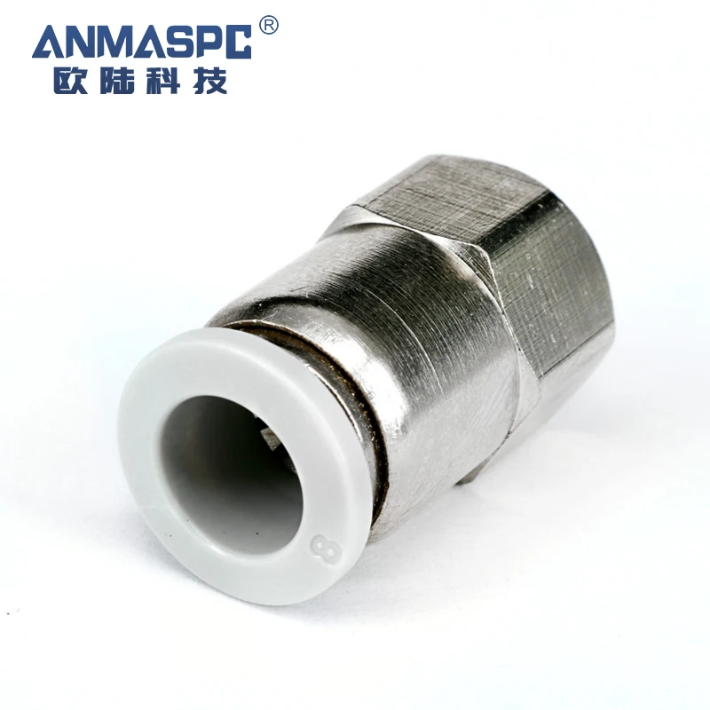 Producer Direct Supply BSP ANSI Hydroponic Brass Copper Metal Cable Parts Plug Coupling Pneumatic Hose Tube Connector Fittings