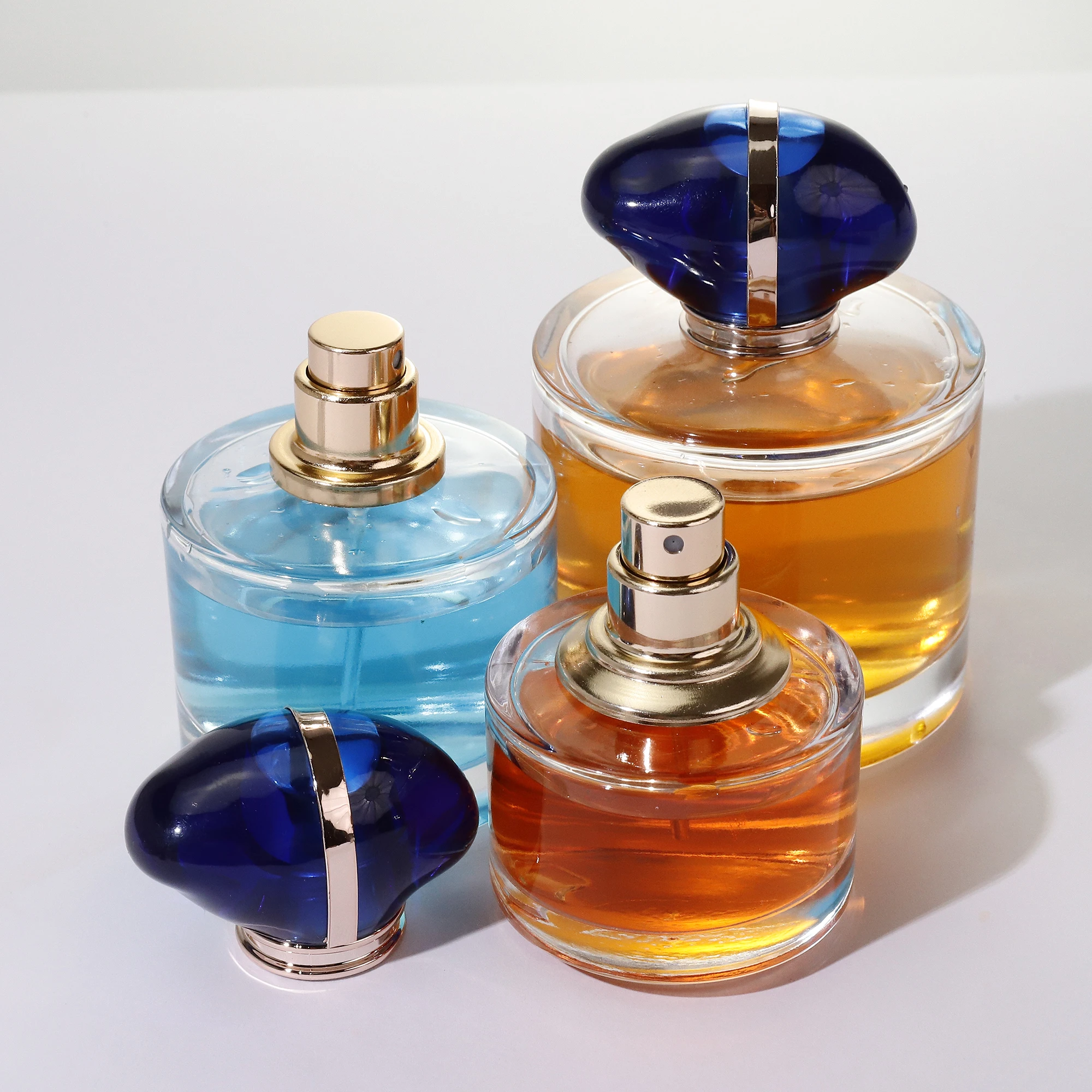 30ml 50ml 100ml Women Brand Perfume  Glass Bottles Custom Logo Perfume Bottle With Packaging