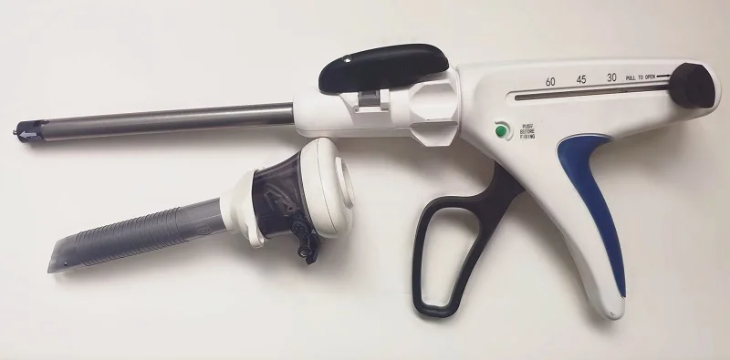 Factory Price Disposable Endoscopic Linear Cutter Stapler Laparoscopic Surgical Stapler with Six Rows Staple Lines Tissue