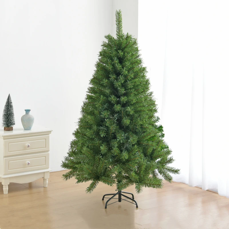 High quality Artificial PE & PVC Mixed Green Christmas Tree For Home Decoration Indoor Christmas Tree  Arbol De Navidads