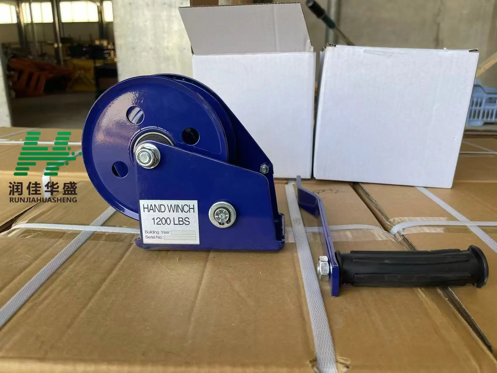 Steel Manual Winch Two-way non self-locking Winch Hoist Environmental Protection