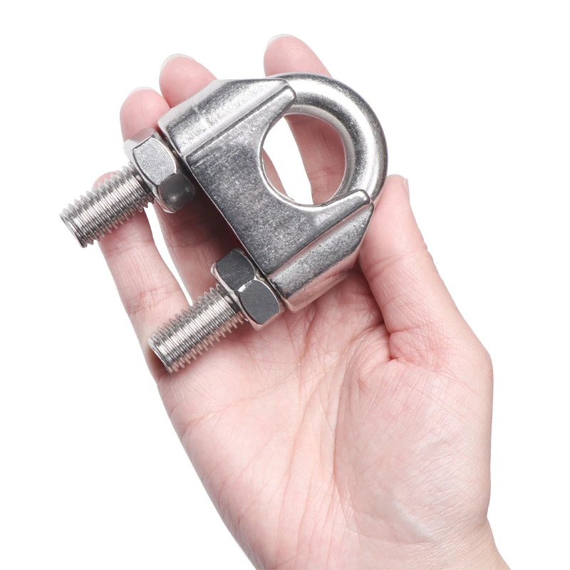 Factory High quality US type wire rope cable clip clamp Din741