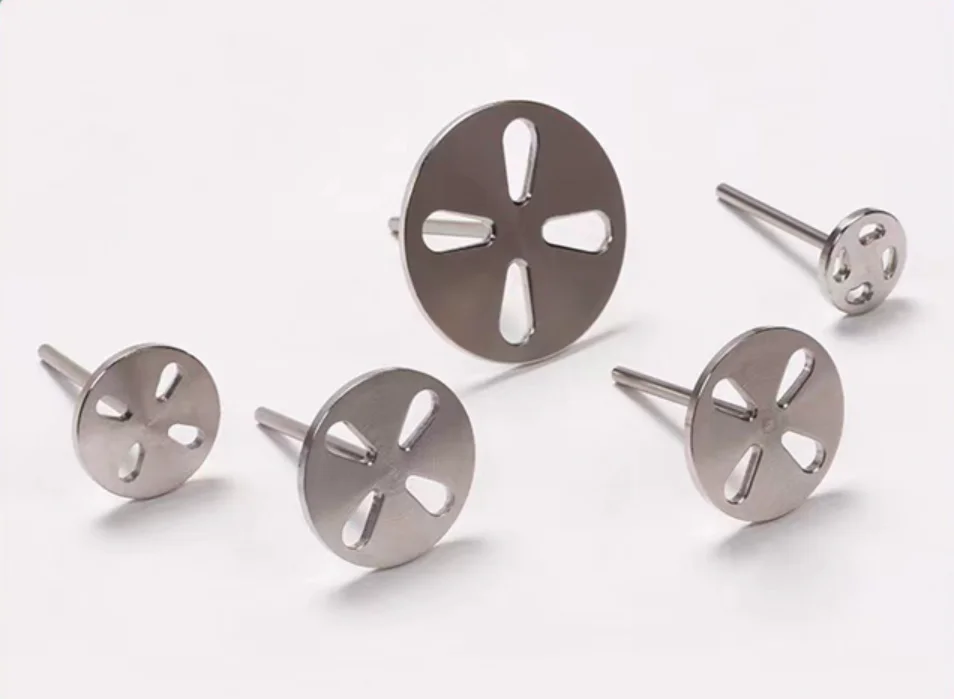 High quality for nail polish machine sanding handle diameter 2.35MM nail exfoliating sticky sandpaper stainless steel sand head