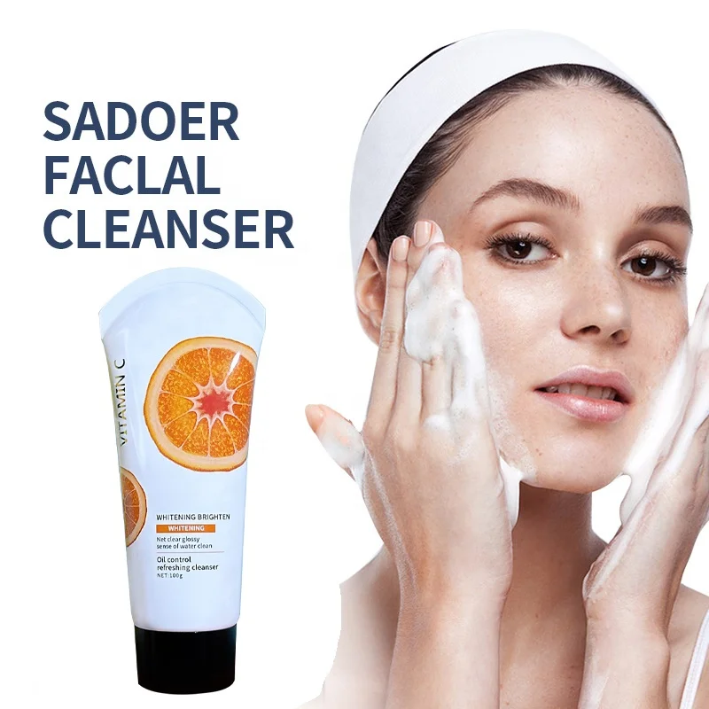 Whitening Vitamin C Face Skin Care Set Custom Logo Skincare Set Anti-wrinkle Facial Skin Care Set