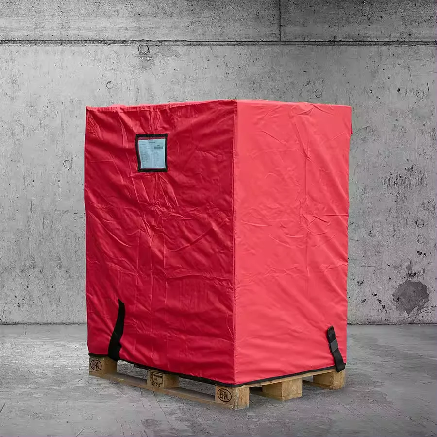 Heavy Duty Tarp PVC Reusable Pallet Cover Protective Pallet Cover for industrial use Pallet PVC cover