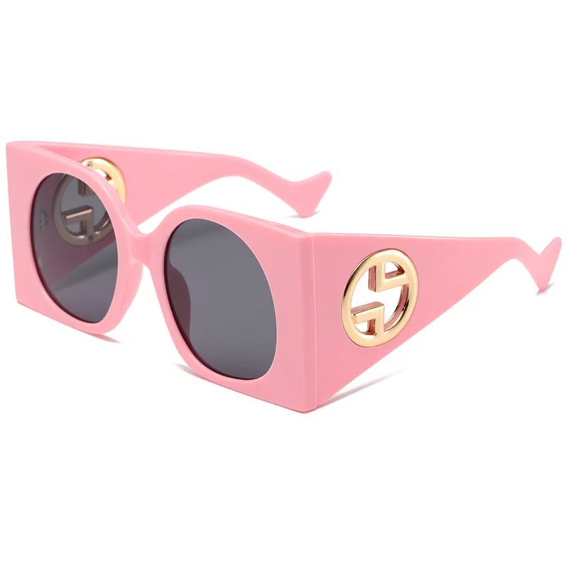 A588 Oversized box European and American fashion sunglasses for men and women luxurious and high-end UV protection