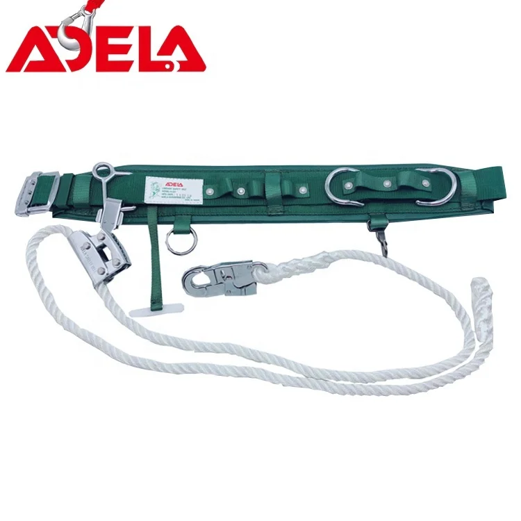 lineman electric power safety back support safety belt
