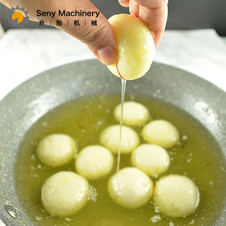 Seny Multi function automatic Special Stylish Indian Gulab Jamun Encrusting Machine Rasgulla Making Machine