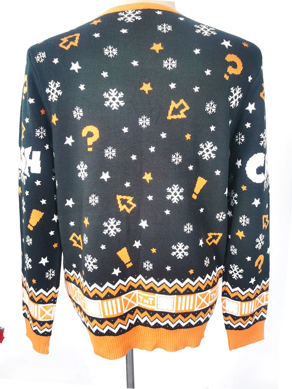 Custom Funny Design Nice Quality Cotton Acrylic Mens Winter Knitted Christmas Sweater