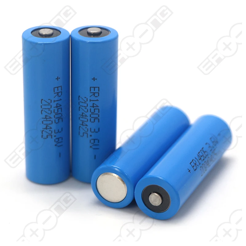 Hot Sale Rechargeable  ER14505 3.6v 2400mah Battery Cell for Alarm Utility Gas Meter Fuel Gauge Data Logger