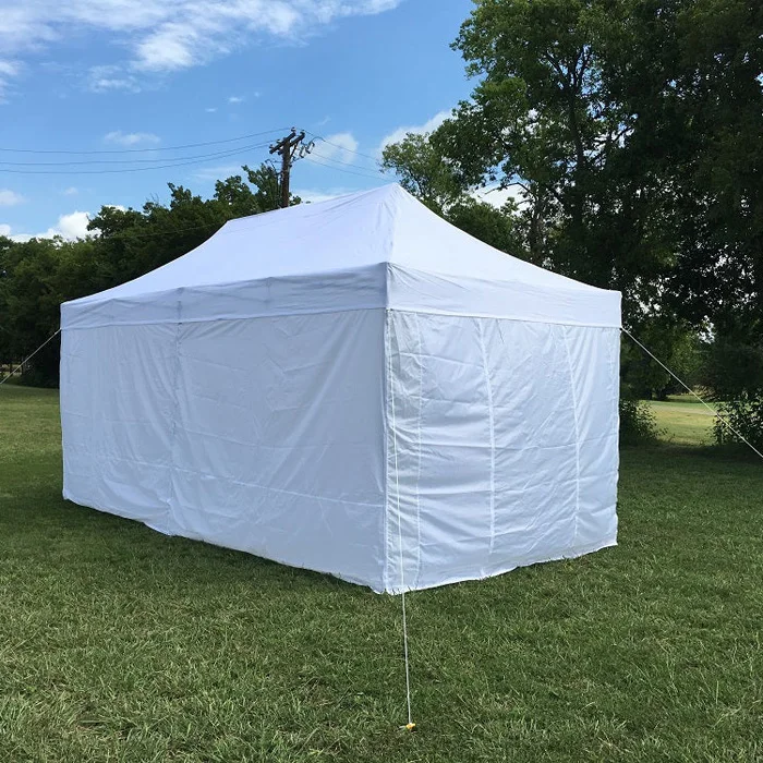 Customized Top Quality All Seasons Pop Up Oxford Exhibition Outdoor Waterproof Folding Gazebo With Side Walls Canopy Tents