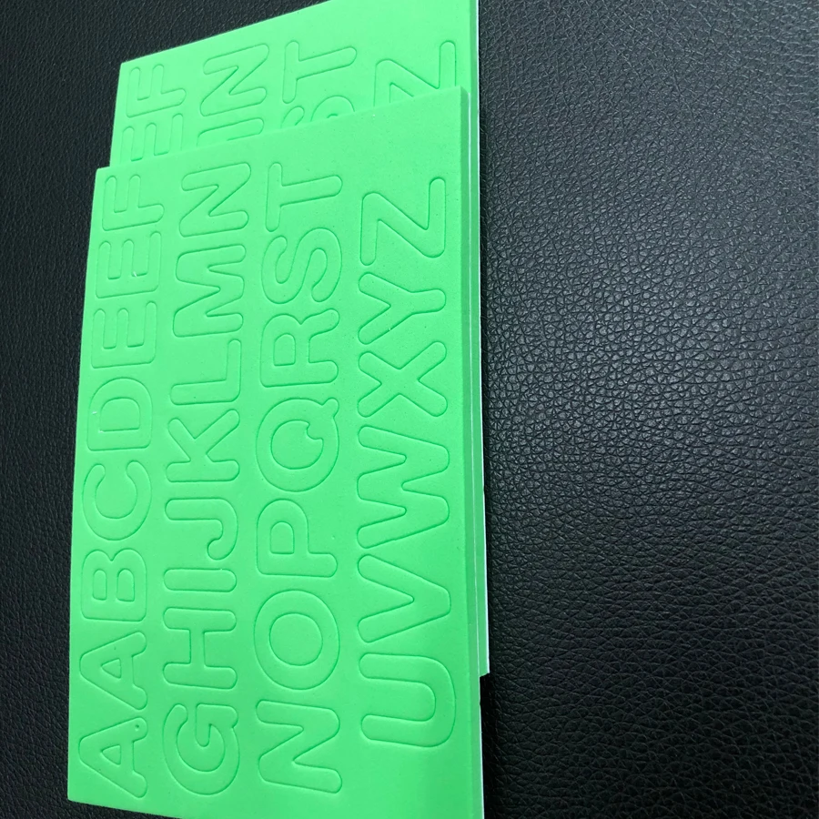 3mm Many Colors Selectable Art Words Making Materials glued roll high elasticity die cutting eva polyurethane foam sheet